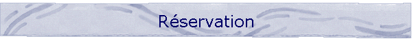Rservation